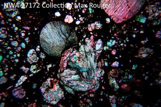 tiny mineral grains known as chondrules