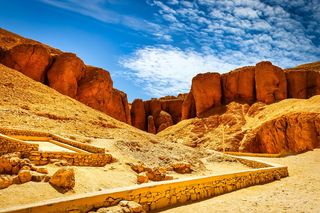 Valley of Kings in Egypt