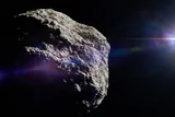 Illustration of an asteroid, that could be a dark comet