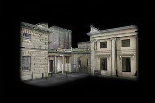 3D digital model of Chester Castle created using laser scanners and drones.