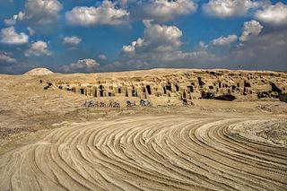 Tombs at the Necropolis of Saqqara, Egypt