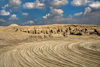 Tombs at the Necropolis of Saqqara, Egypt
