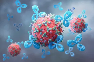 cancer breakthroughs like immune cells attacking tumors.