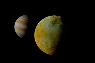 Jupiter and its moon io