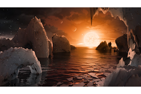TRAPPIST-1f art - NASA
