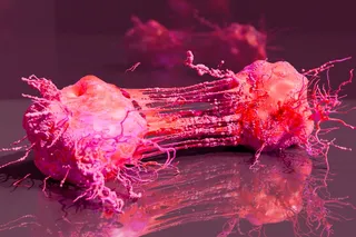 Illustration of cancer cells