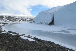 Taylor Dry Valley in Antarctica