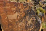 Ancient petroglyph