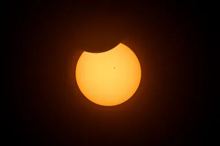 partial solar eclipse