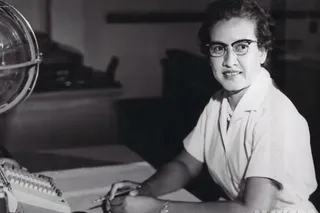 Katherine Johnson, a famous scientist at NASA