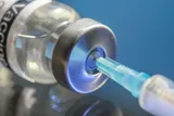 COVID-19 vaccine close-up