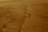 Aerial view of the San Andreas Fault 