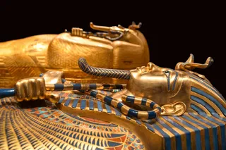 King Tuts funerary mask