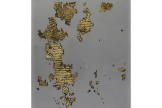 scraps of old Roman law book 