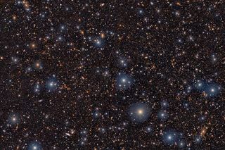 Dense field of stars and distant galaxies containing COSMOS-z3.1-A.