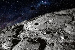 Surface of the moon