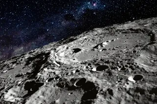 Surface of the moon 
