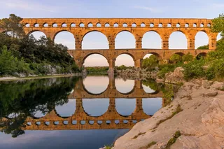 Ancient Ancient Roman aqueduct