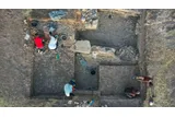 researchers digging up ancient Roman kitchen 