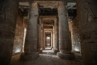 Abydos, Egypt, old temple 