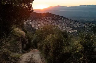 Bolotana village in Sardinia
