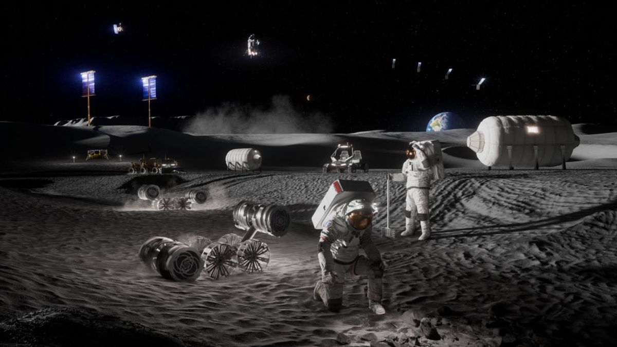 An Odd Hole on the Moon's Surface May Lead to an Underground Cave That Could Shelter Future Astronauts 