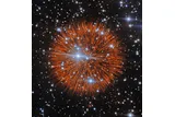 red firework burst looking supernova 