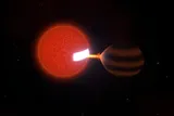 brown dwarf being eaten 