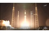 rocket launch at NASA