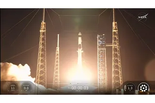 rocket launch at NASA