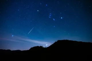 Orionids meteor shower