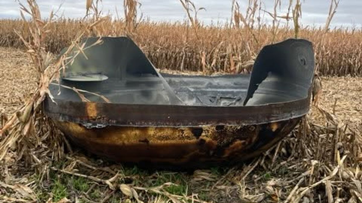 A Minnesota Farmer’s Fall Harvest Came With a Surprise — an 11-Foot Object That Likely Fell From Space