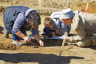 archaeological dig
