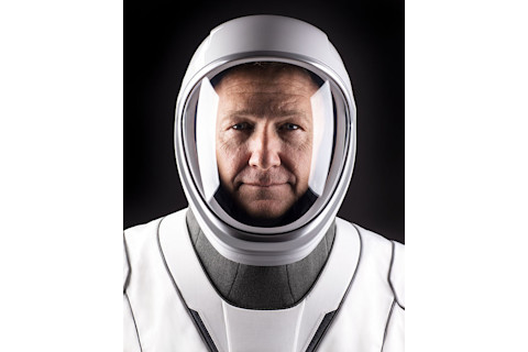 Douglas (Doug) Hurley, ready for orbital action. (Credit: NASA)