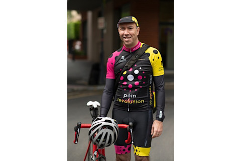 Lorimer Moseley cyclist - Pete Thornton