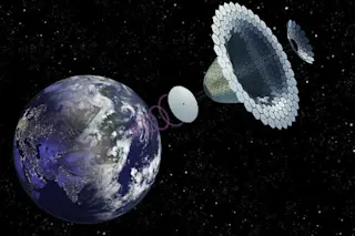 SPS-Alpha solar satellite