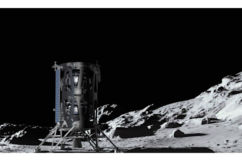 The IM-1 lander, built for NASA by Intuitive Machines, is headed to Vallis Schröteri, close to the site where Apollo 18 would have landed if the mission had not been canceled. (Credit: Intuitive Machines)