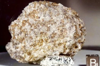 magnetized moon rock