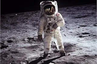 The iconic shot of Neil Armstrong on the Moon. (Credit: NASA)
