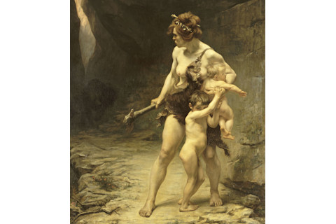 Leon-Maxime Faivre 1888 Two Mothers