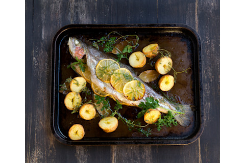 Rainbow Trout, high in vitamin D